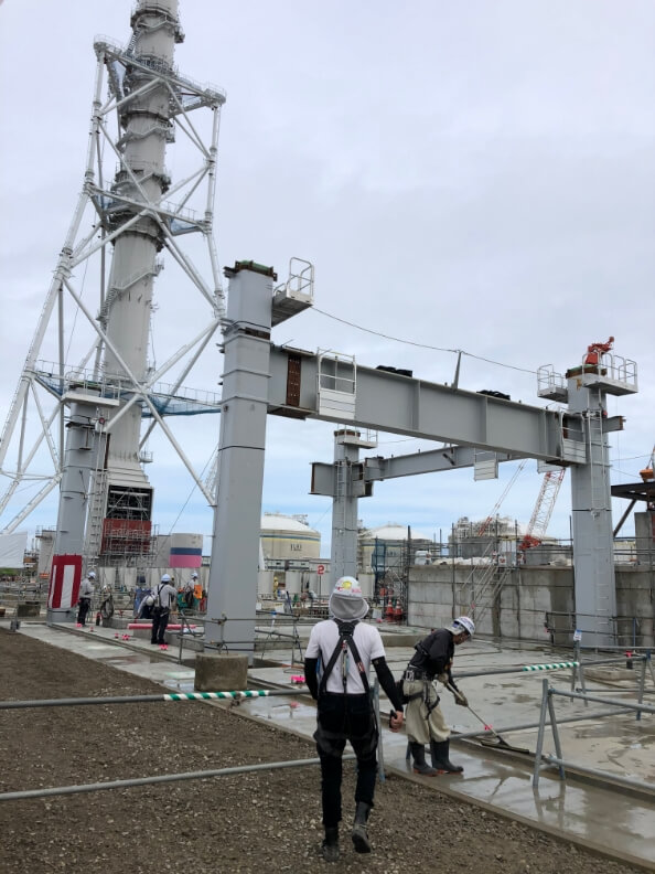 建物の骨組みを任される仕事。